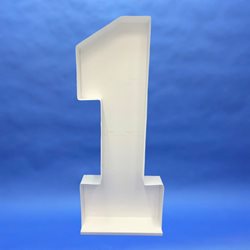 Number 1 (Filled Frame)