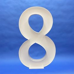 Number 8XL (Filled Frame)
