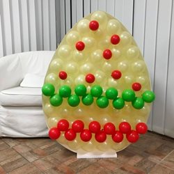 תבנית לבלונים ביצה - במידה 100 ס"מ על 75 ס"מ
