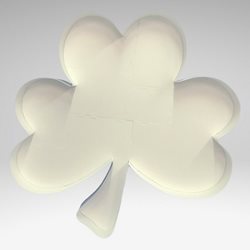 Shape SHAMROCK (Empty Frame)1