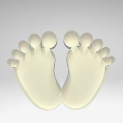 Shape BABY FEET (Empty Frame)1