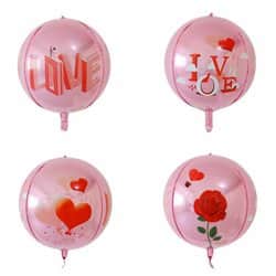 בלון אורבז 22"- ורוד LOVE D3