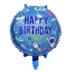 בלון מיילר עגול 18"- HBD חלליות.