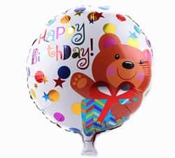 בלון מיילר 18" - HBD דובי מתנה