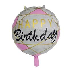 בלון מיילר עגול 18" - HBD משולשים