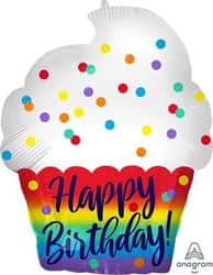 בלון מיילר 18 קאפקייק HBD.