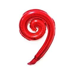 בלון מיילר 18" - שבלול אדום