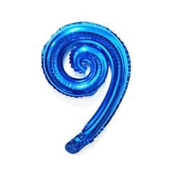 בלון מיילר 18" - שבלול כחול