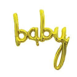 בלון מיילר 32" - BABY זהב