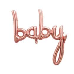 בלון מיילר 32" - BABY רוז גולד