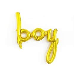 בלון מיילר 32" - BOY זהב