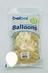 בלון לטקס 5- BELBAL שקוף {קריסטל} 50 יח'
