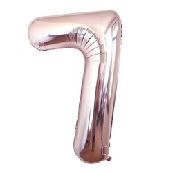 בלון ספרה 40 רוז גולד - 7