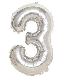 בלון ספרה 40 כסף-3