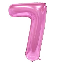 בלון ספרה 40 ורוד-7