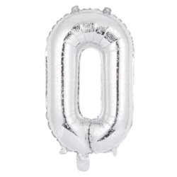 בלון ספרה 40 כסוף כוכבים 0