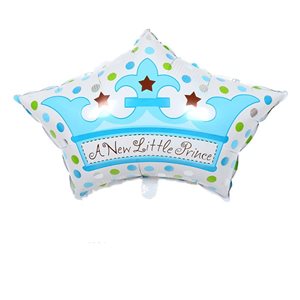 בלון מיילר 27" כתר בנוני Little prince תכלת