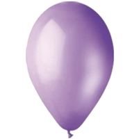 בלון לטקס פלוצ'יני 12 סגול בהיר מטאלי 100יח'