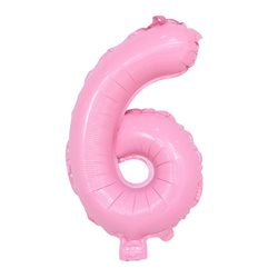 בלון ספרה 40 ורוד בייבי - 6