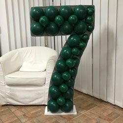 תבנית לבלונים מספר 7 - במידה 120 ס"מ על 68 ס"מ