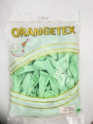 בלון לטקס 5 מקארון - ירוק בהיר 100 יח' ORANGETEX