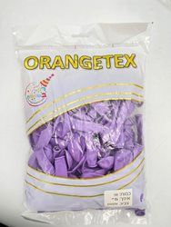 בלון לטקס 5 מקארון - סגול 100 יח' ORANGETEX
