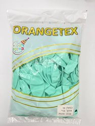 בלון לטקס 12 מקארון - טיפאני 100 יח' ORANGETEX