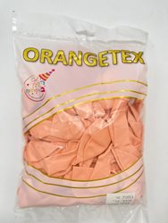 בלון מקרון 12 - צבע אפרסק 100 יח' ORANGETEX