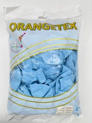 בלון מקרון 12 - צבע תכלת בייבי 100 יח' ORANGETEX