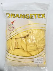 בלון מקרון 18 - צהוב בהיר 25 יח' ORANGETEX