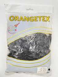 בלון לטקס 5 - צבע שחור פסטל 100 יח' ORANGETEX