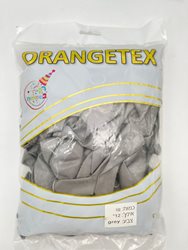 בלון לטקס 12 - צבע אפור פסטל 100 יח' ORANGETEX
