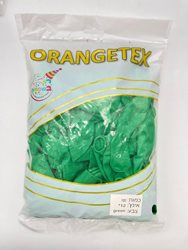 בלון לטקס 12 - צבע ירוק פסטל 100 יח' ORANGETEX