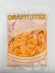 בלון לטקס 12 - צבע כתום מנגו פסטל 100 יח' ORANGETEX