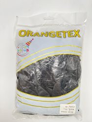 בלון לטקס 12 - צבע שחור פסטל 100 יח' ORANGETEX