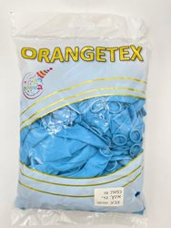 בלון לטקס 12 - צבע תכלת פסטל 100 יח' ORANGETEX