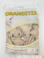 בלון לטקס 18 - צבע חול 25 יח' ORANGETEX