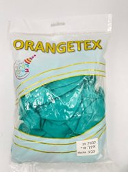 בלון לטקס 18 - צבע טורקיז פסטל 25 יח' ORANGETEX