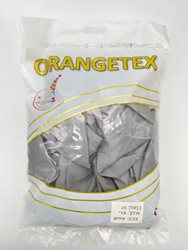 בלון לטקס 18 -צבע אפור פסטל 25 יח' ORANGETEX