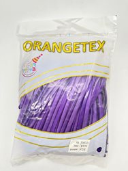 בלון נקניק 260Q- כרום סגול 100 יח' ORANGETEX