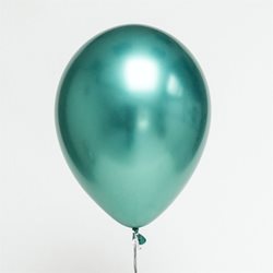 בלון 19'' פלוצ'יני כרום ירוק-איטלקי 25 יח'