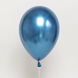 בלון 19'' פלוצ'יני כרום כחול-איטלקי 25 יח'