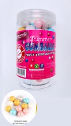 גומי לעיסה צבעוני מבריק 330 גרם