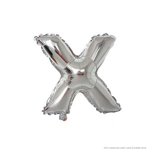 בלון אות אנגלית 14'' X